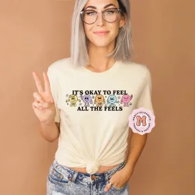 All the Feelings Adult Shirt