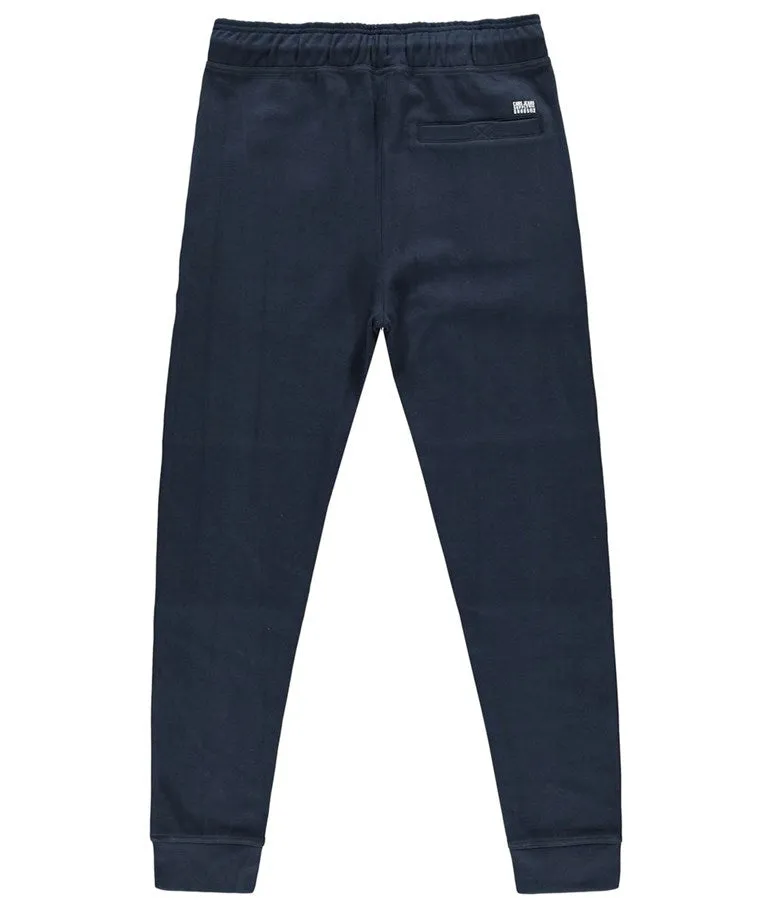 Boy's Cotton Lax Track Pants - Navy