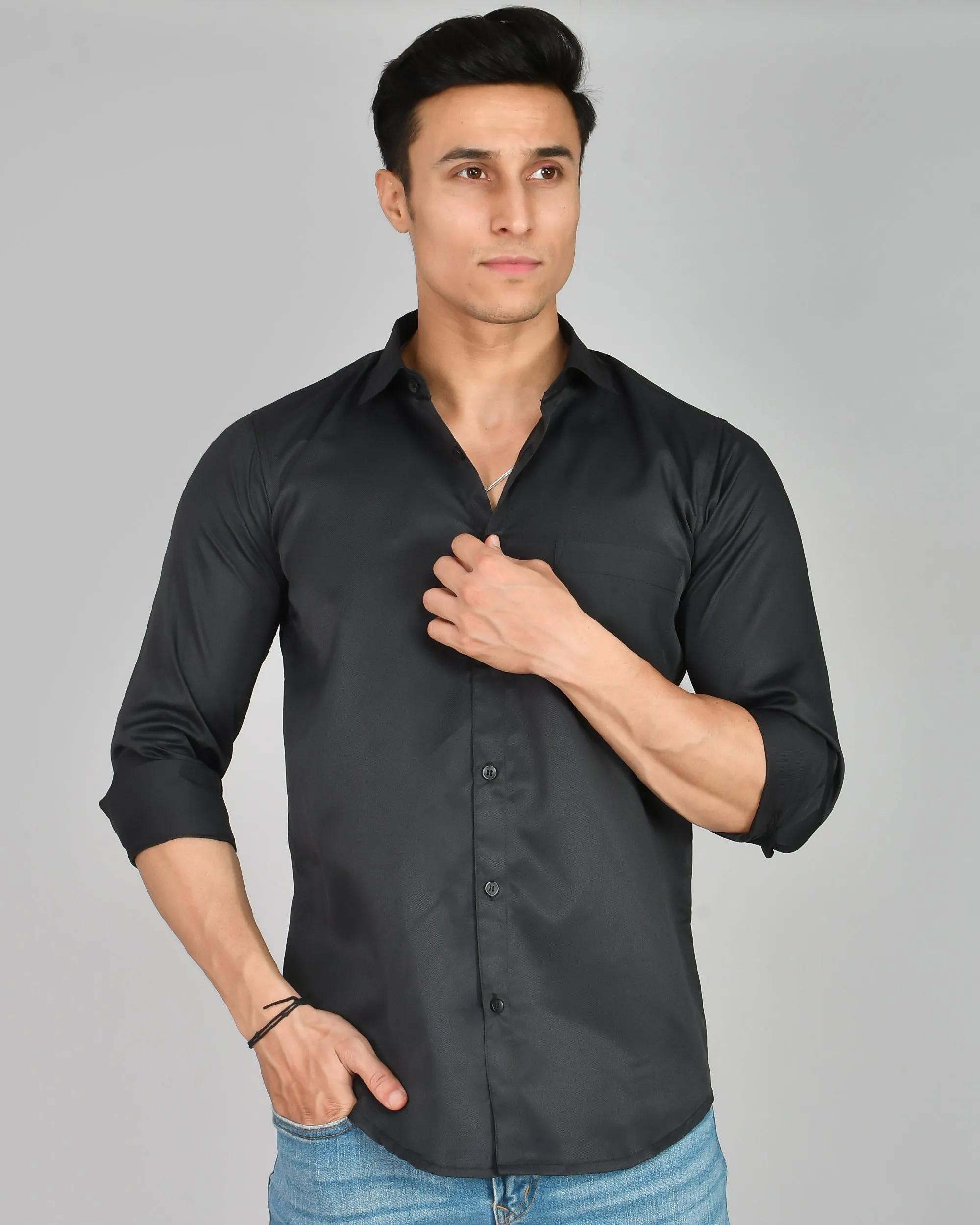 Classic Black Men’s Shirt