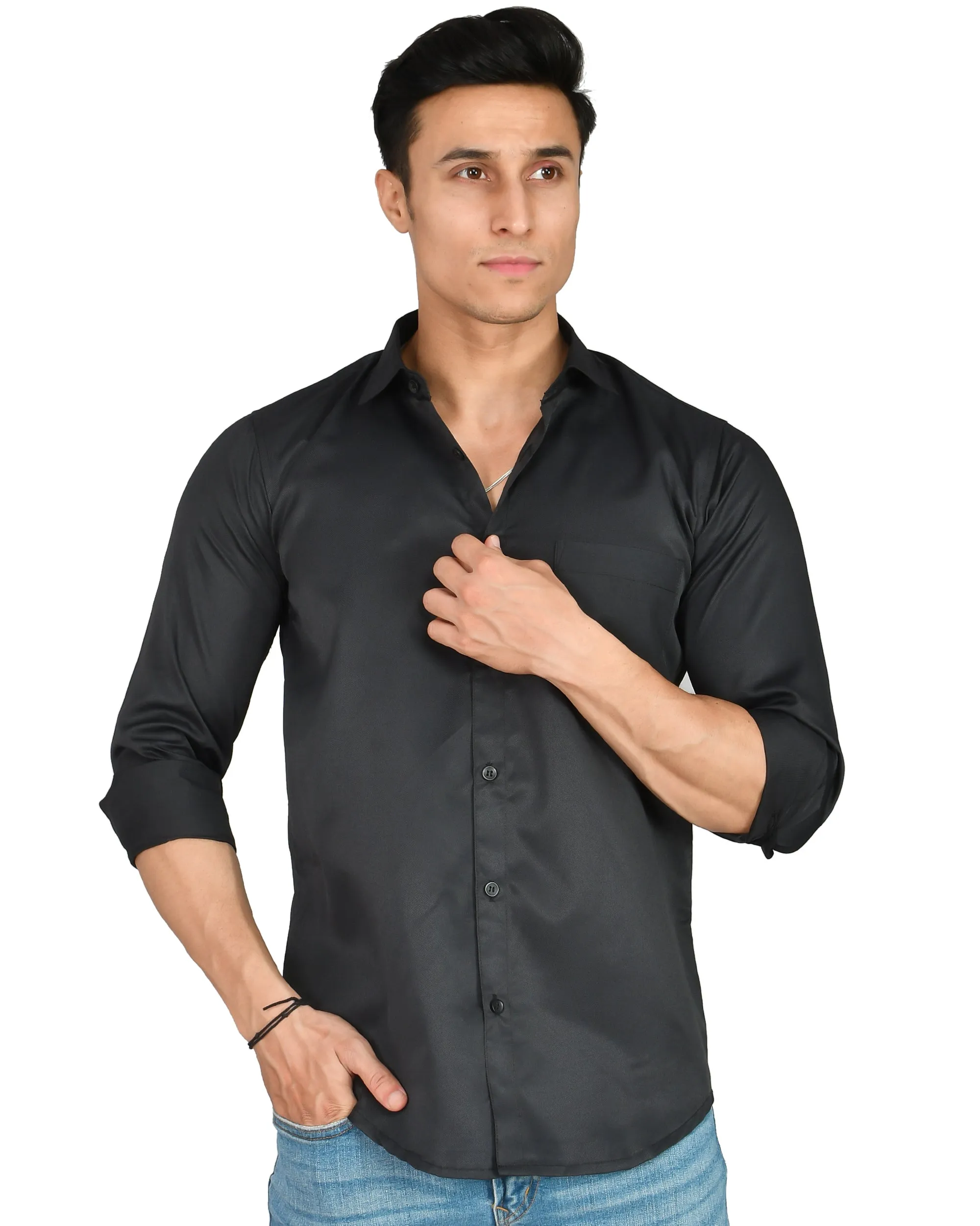 Classic Black Men’s Shirt