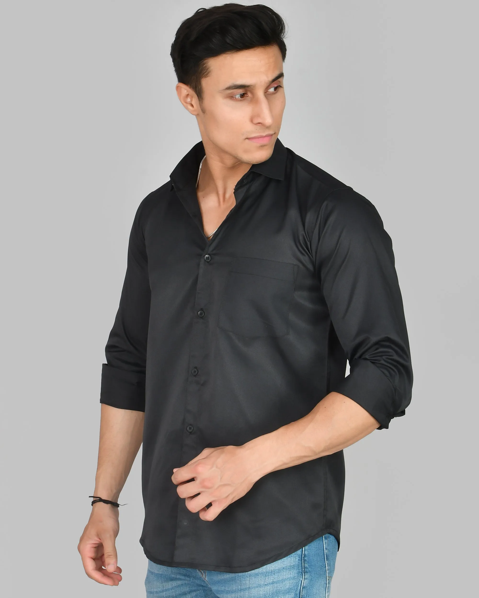 Classic Black Men’s Shirt