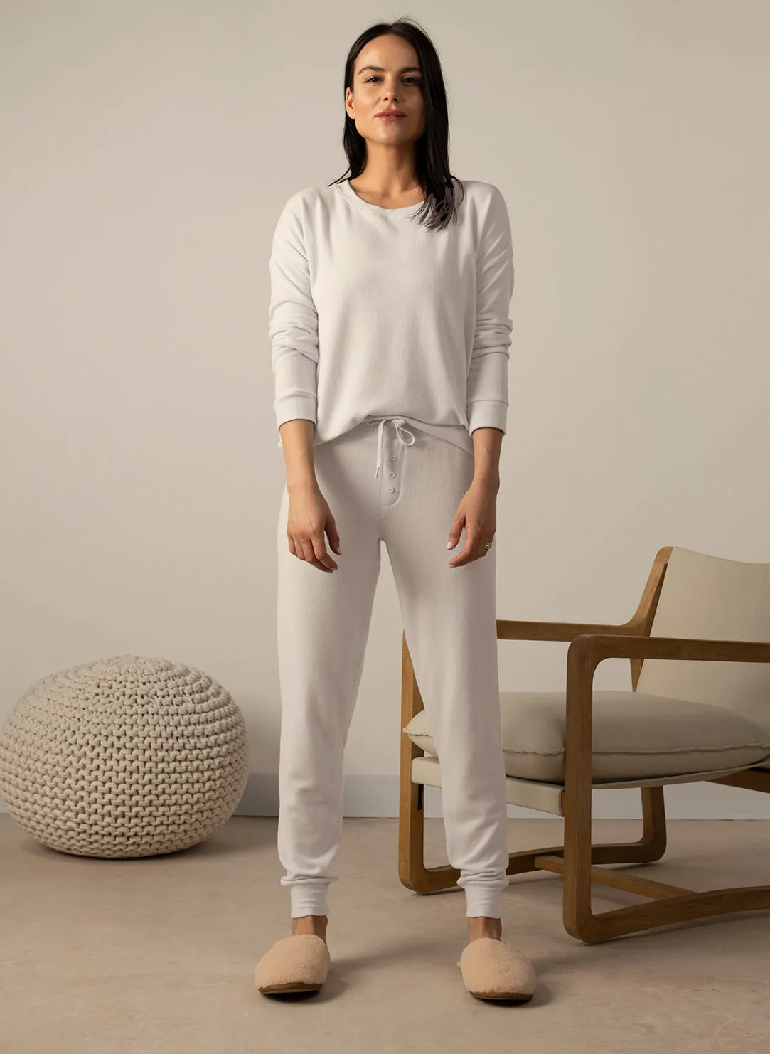 Cozy Cashmere Banded Joggers