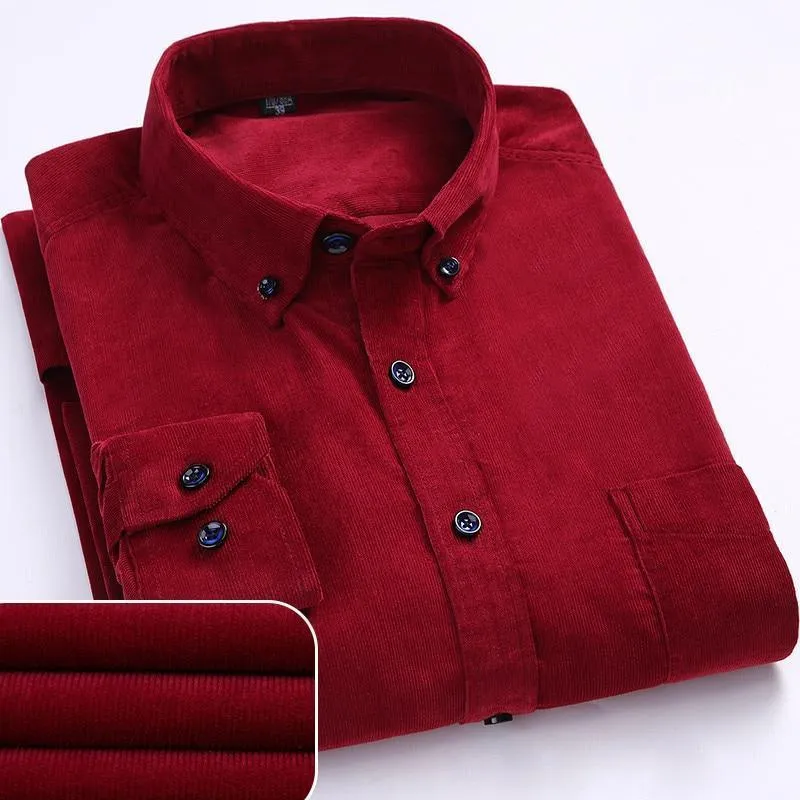 Cozy-Up Men's Corduroy Shirts