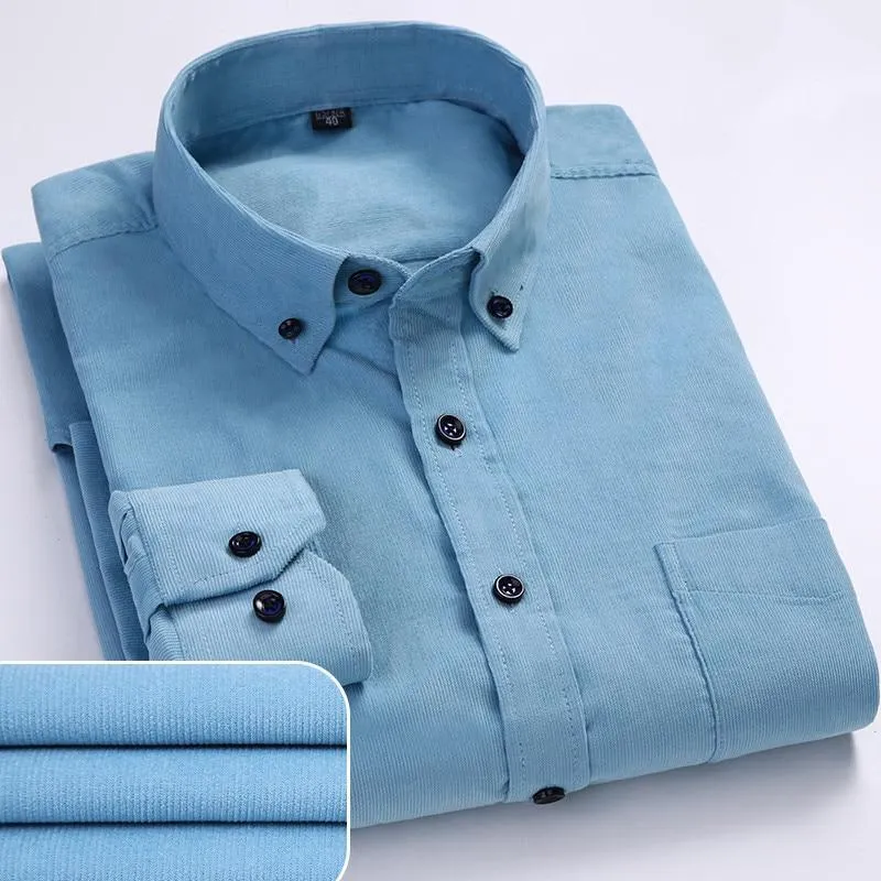 Cozy-Up Men's Corduroy Shirts