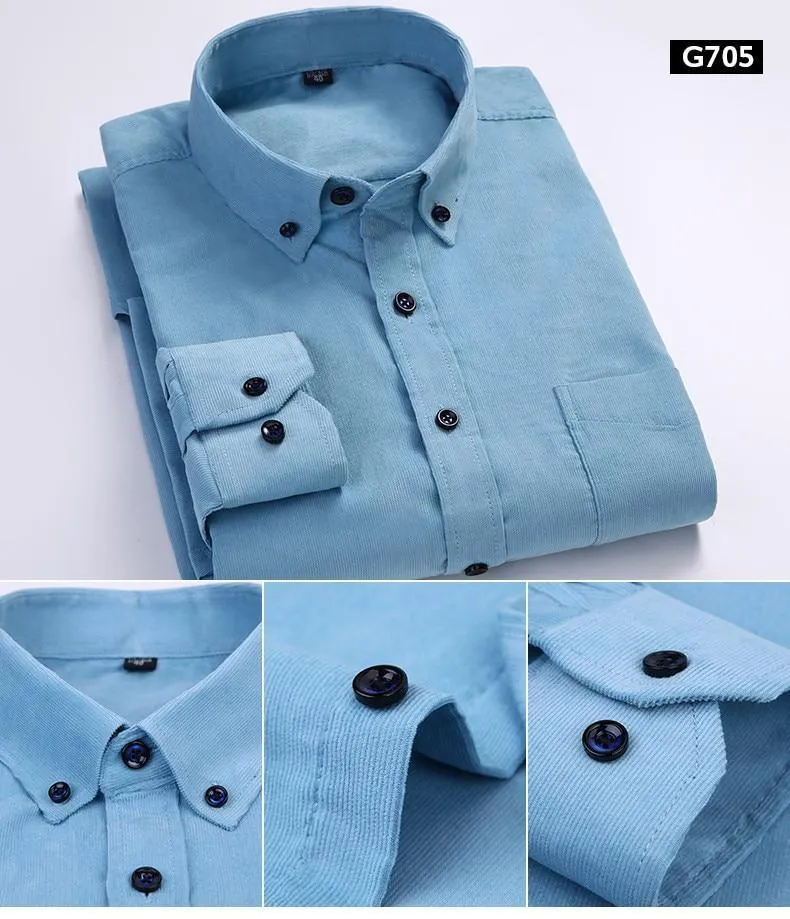 Cozy-Up Men's Corduroy Shirts