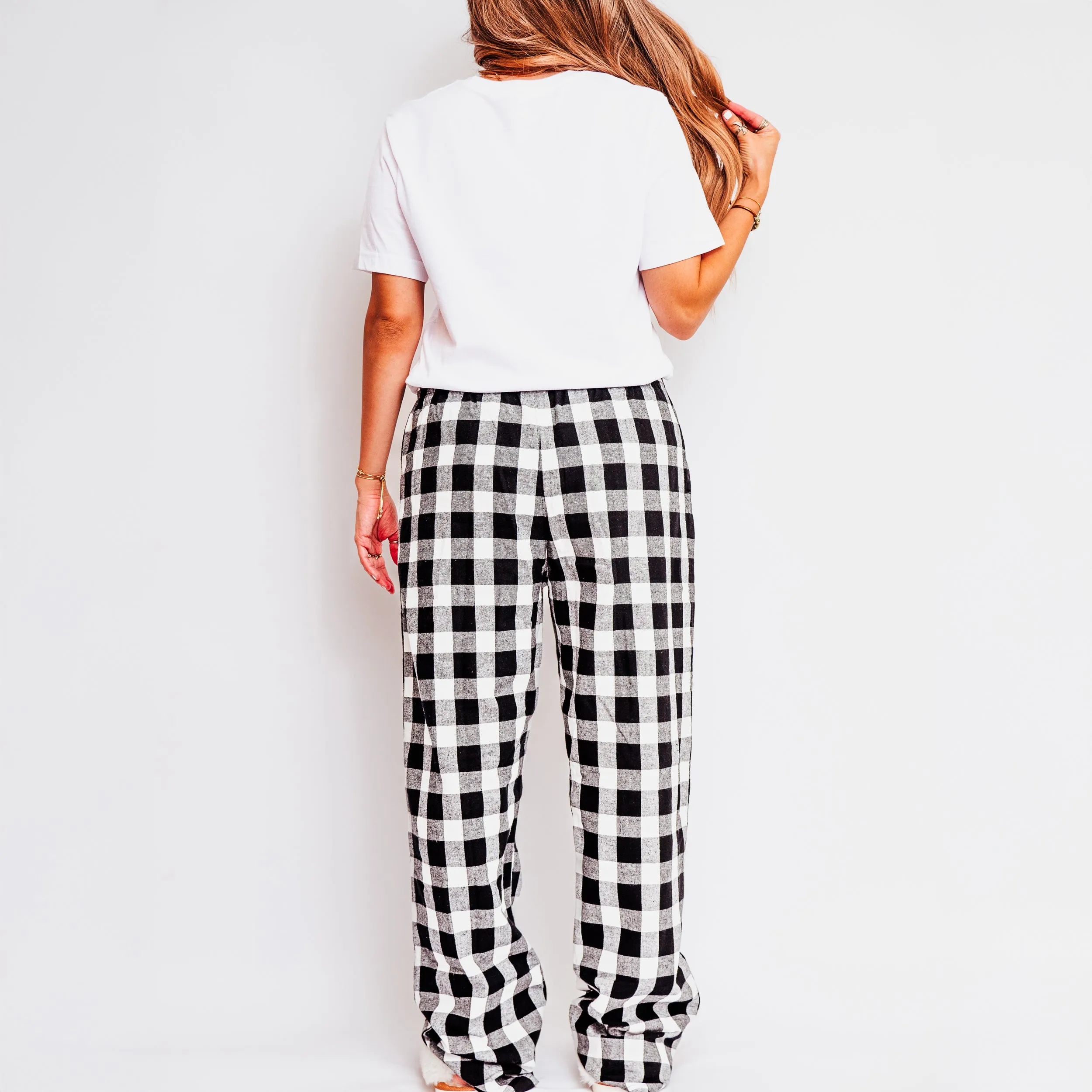 Cozy Vibes | Plaid Pajama Set