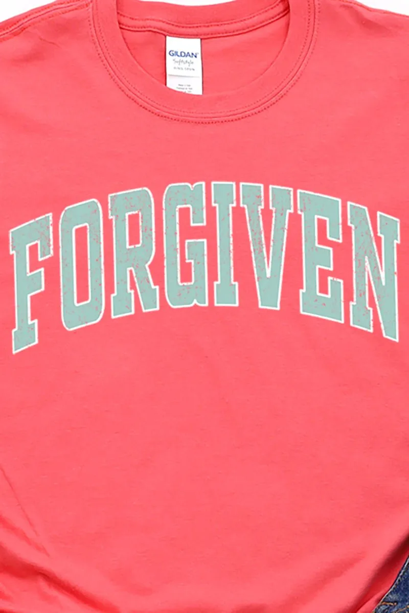 Distressed Varsity Forgiven Short Sleeve Relaxed Fit T-Shirt