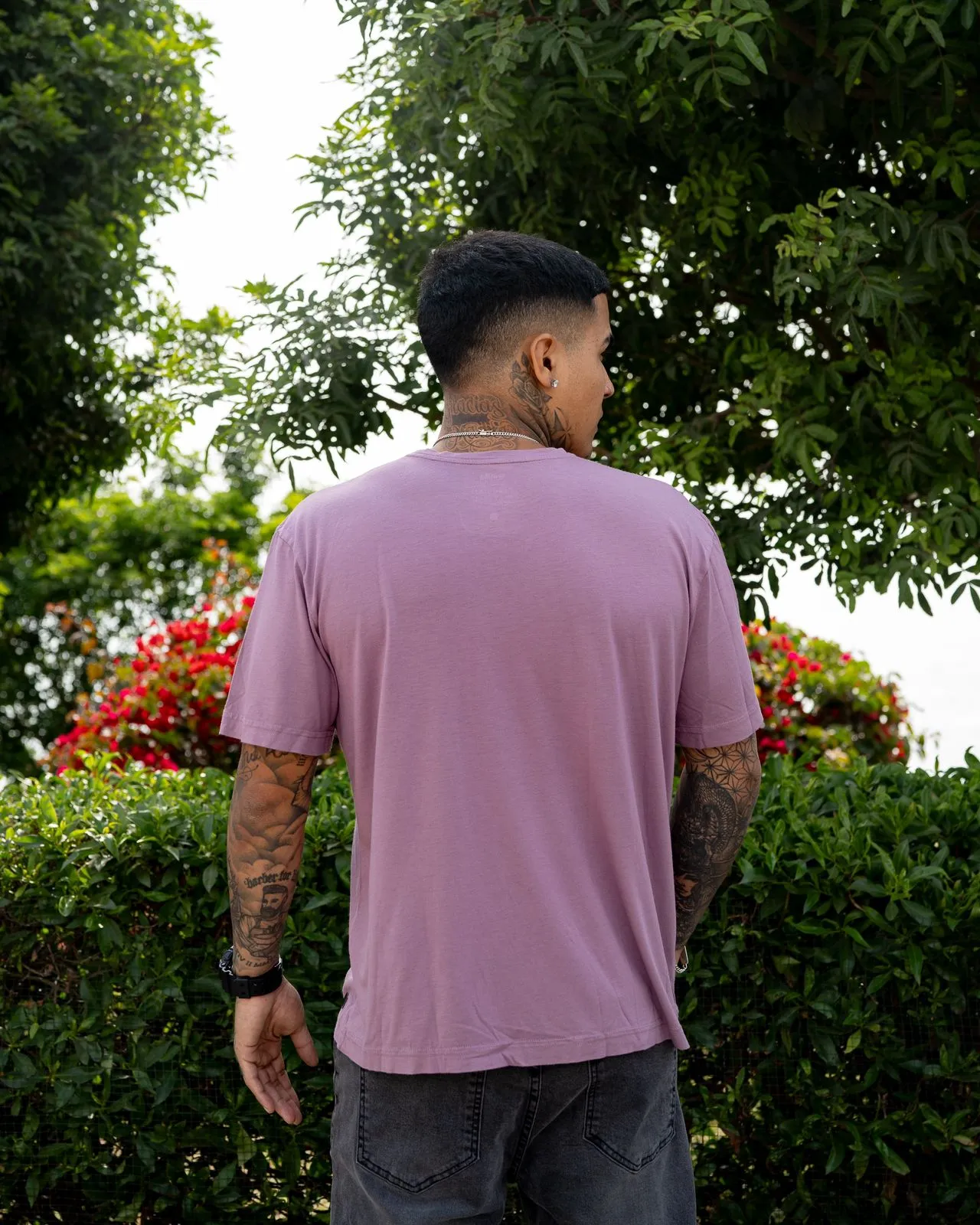 Essential Pima Tee - Deauville Mauve