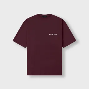 ЯH ESSENTIAL BORDEAUX TEE