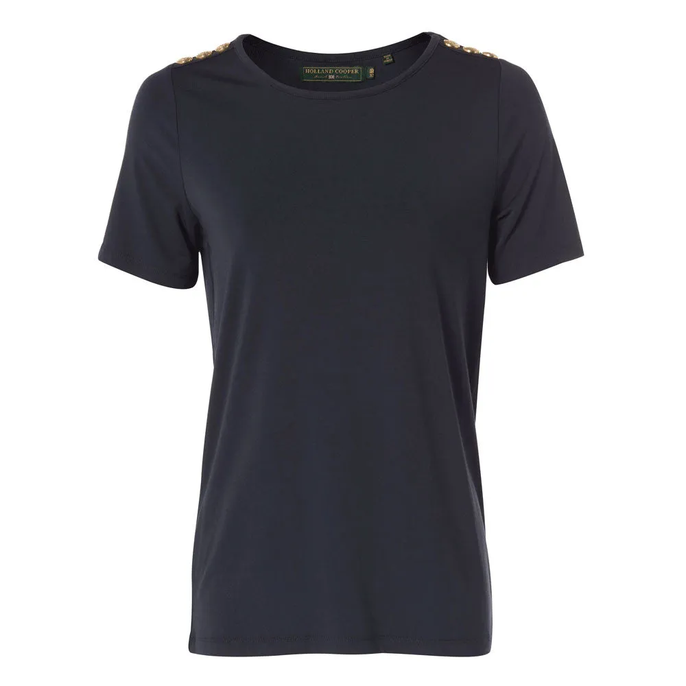 Holland Cooper Ladies Relaxed Fit Crew Neck Tee