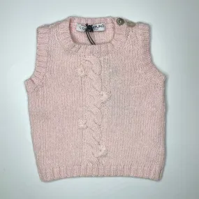 Knit Gilet - Soft Rose