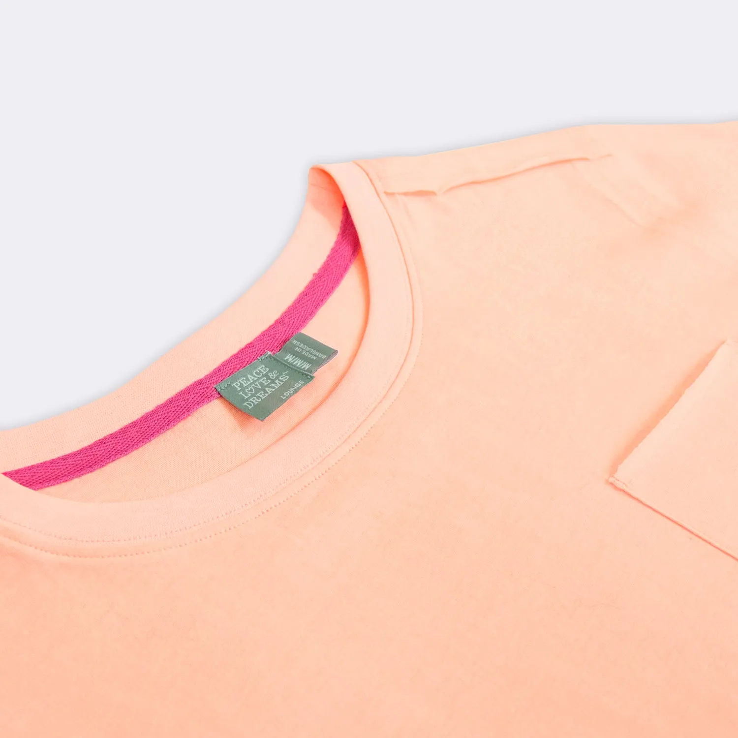 Ladies' Peach Sorbet Lounge T-Shirt