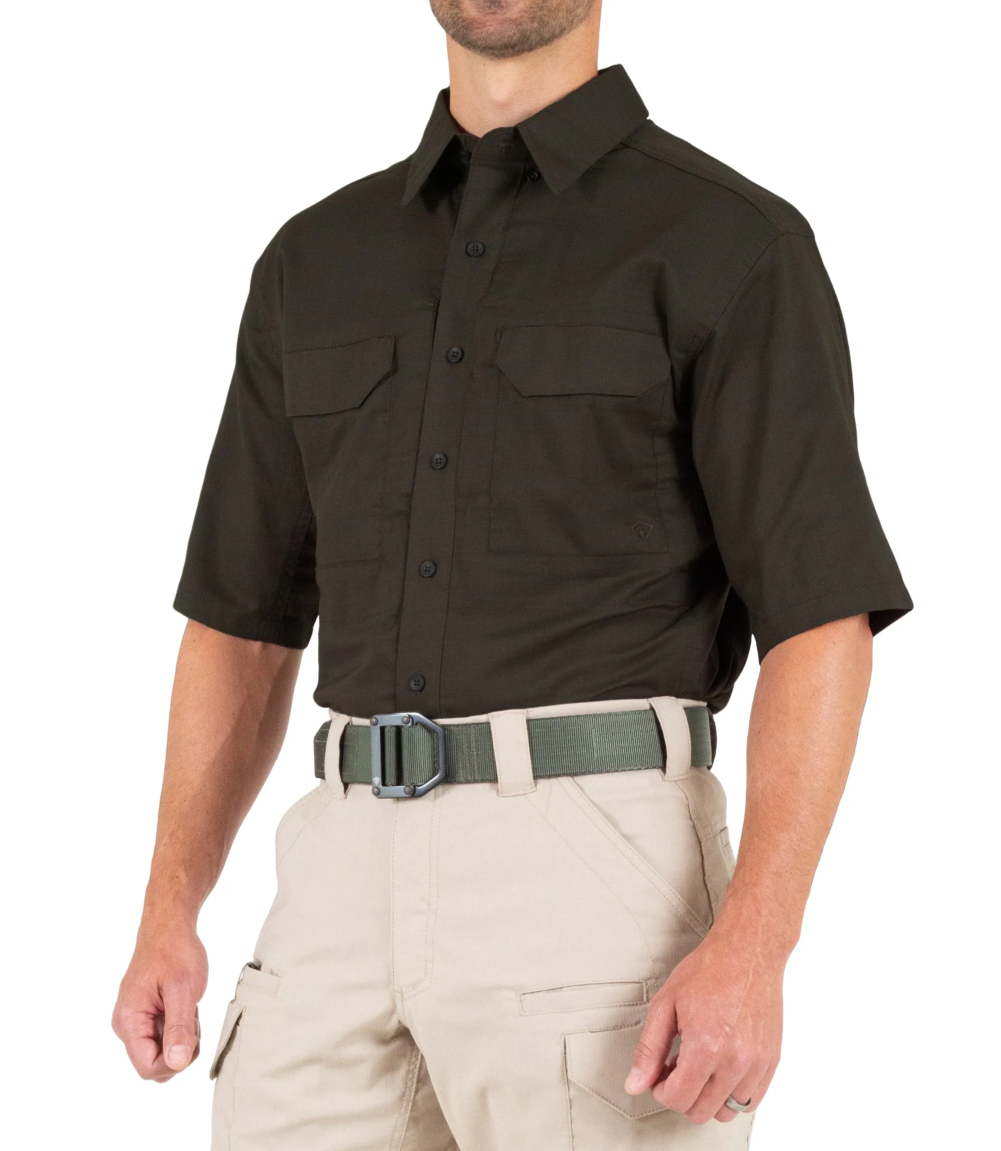 Men's V2 Tactical Short Sleeve Shirt - Brown