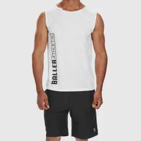 Muscle Tank - White