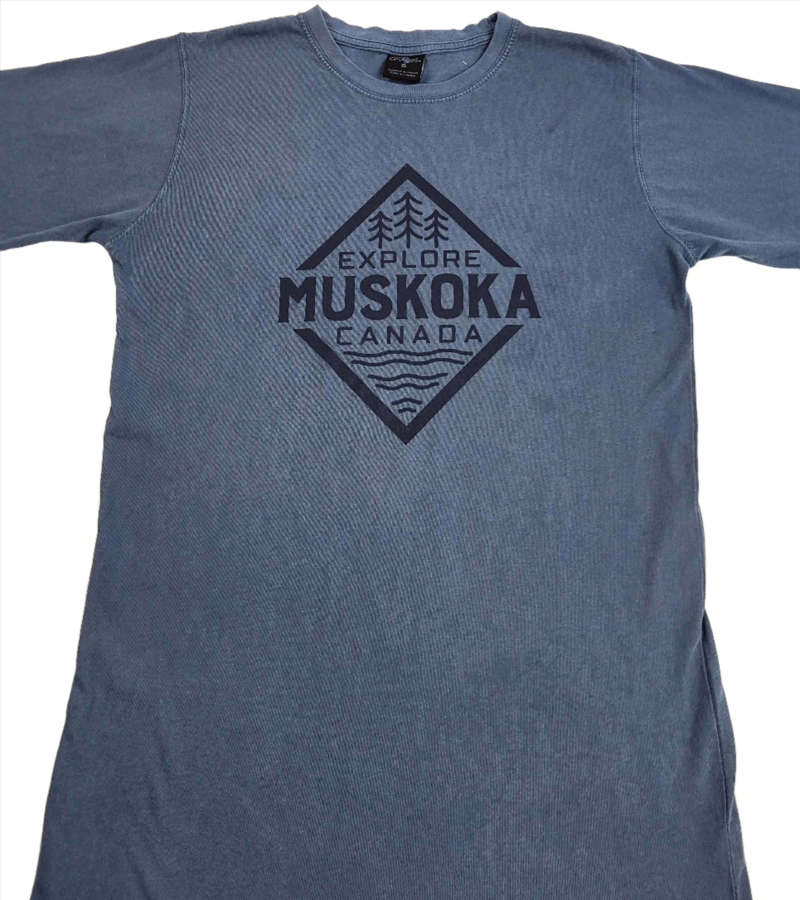 Muskoka T-Shirt in Indigo Blue