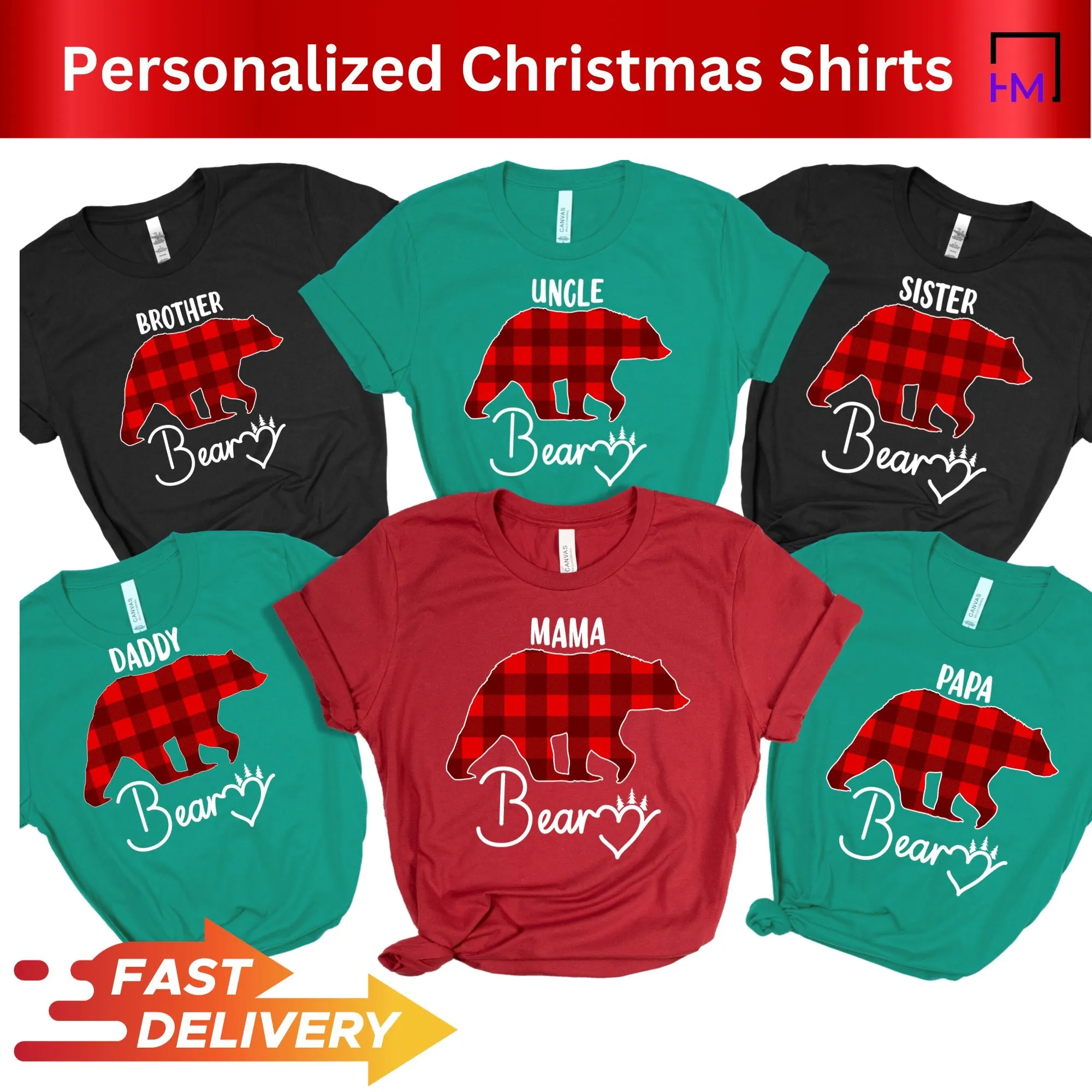 Personalized Christmas Family Shirts