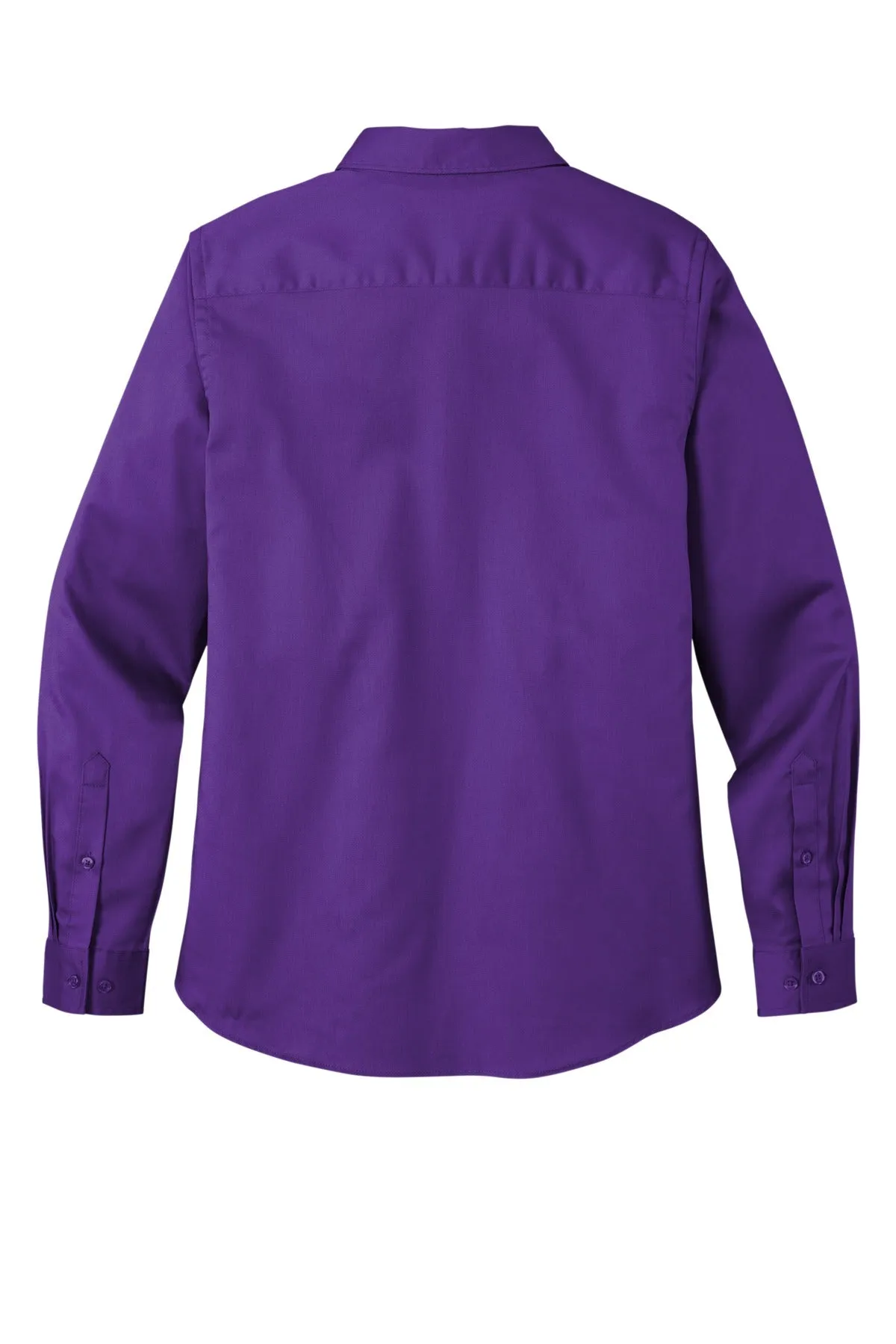 Port Authority Ladies Long Sleeve SuperPro React™Twill Shirt. LW808