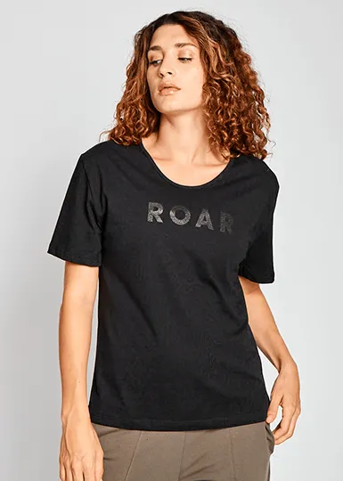 RELAXED BLACK TEE