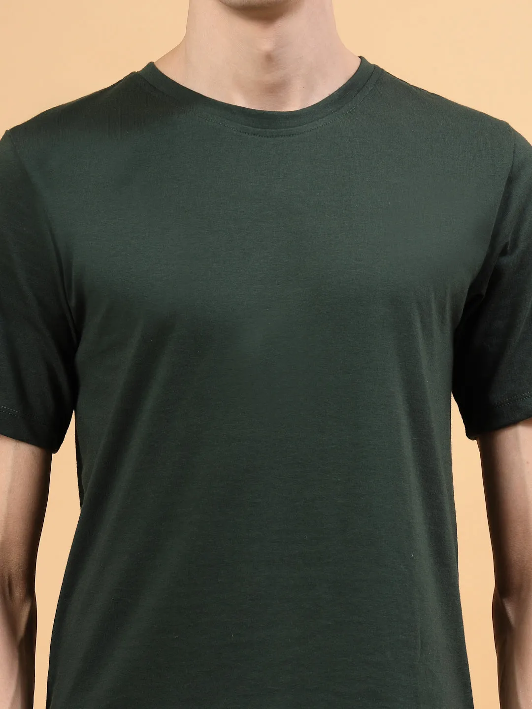 Relaxed-fit Men's Solid Jersey Tees