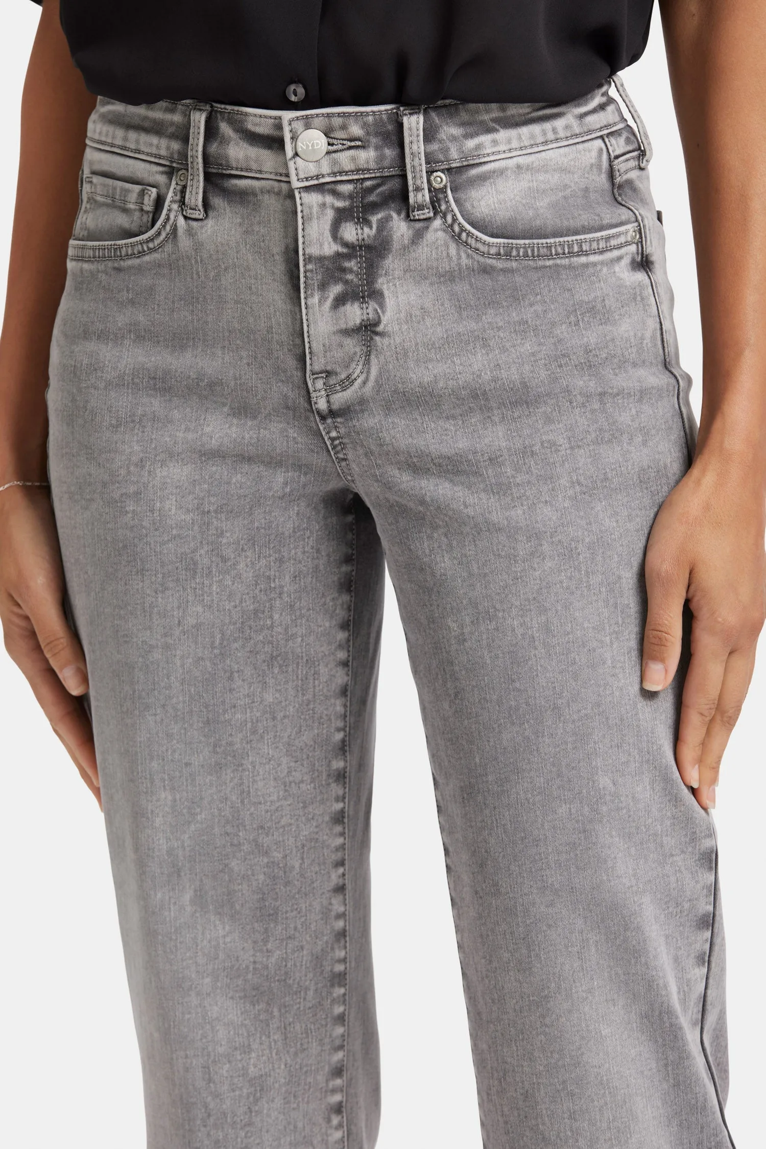 Relaxed Piper Crop Jeans - Creekside