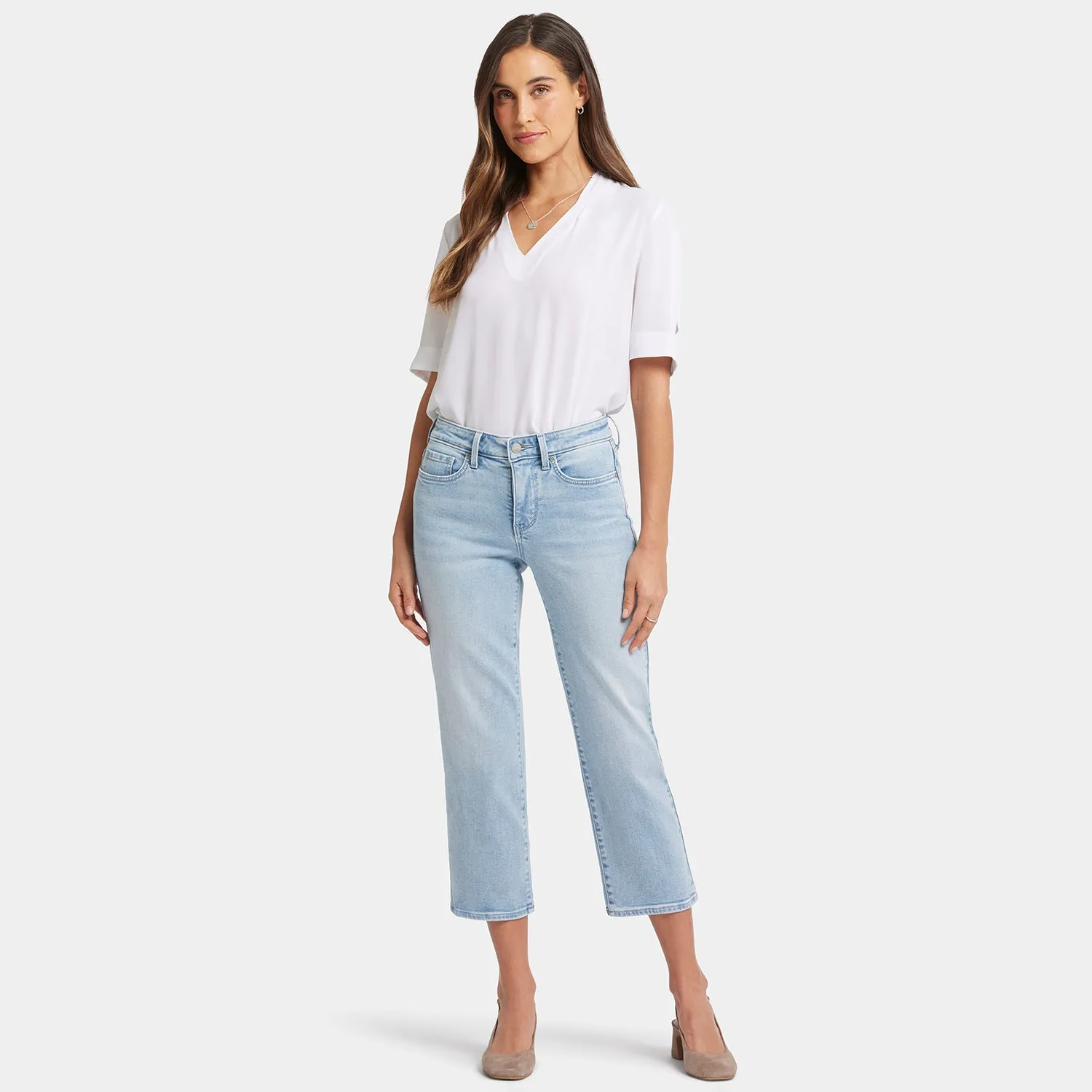 Relaxed Piper Crop Jeans - Misty Ridge