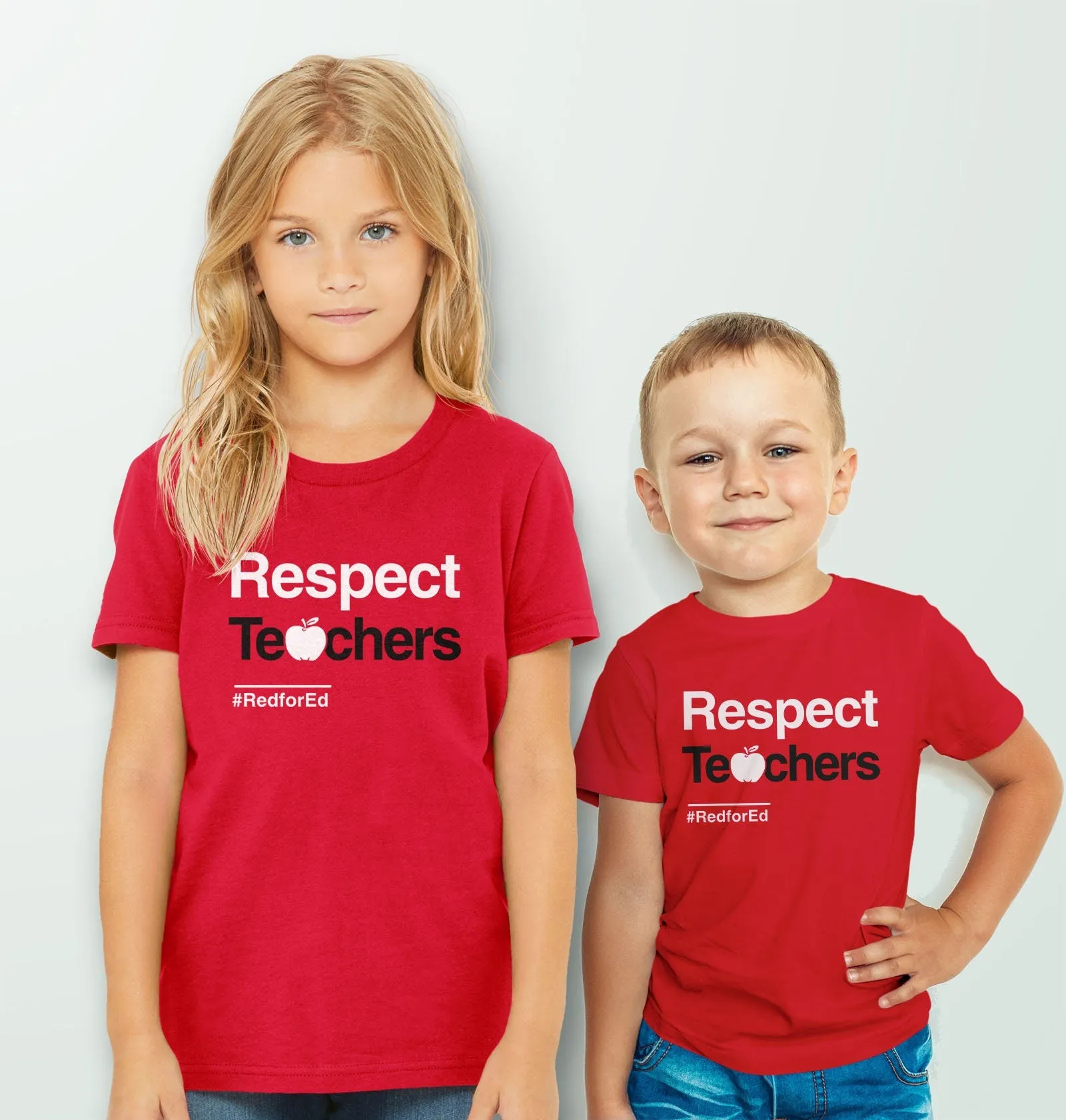 Respect Teachers Shirt | Red for Ed Teacher T Shirt