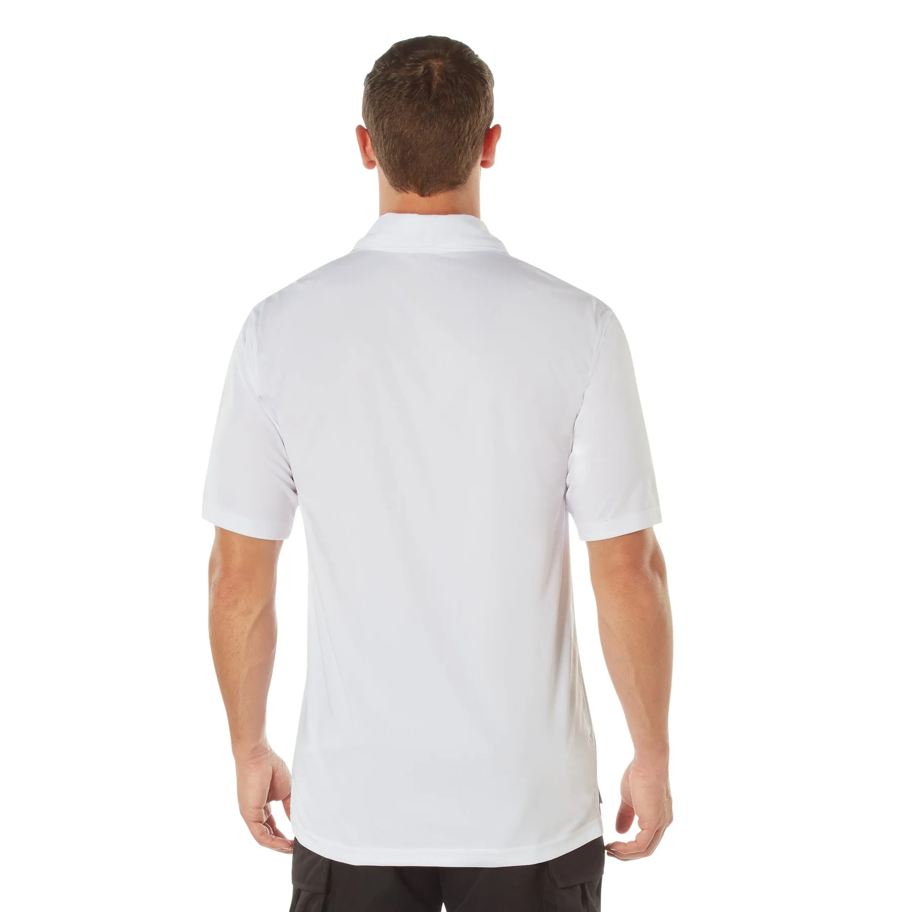 Rothco Moisture Wicking Security Polo Shirt / White