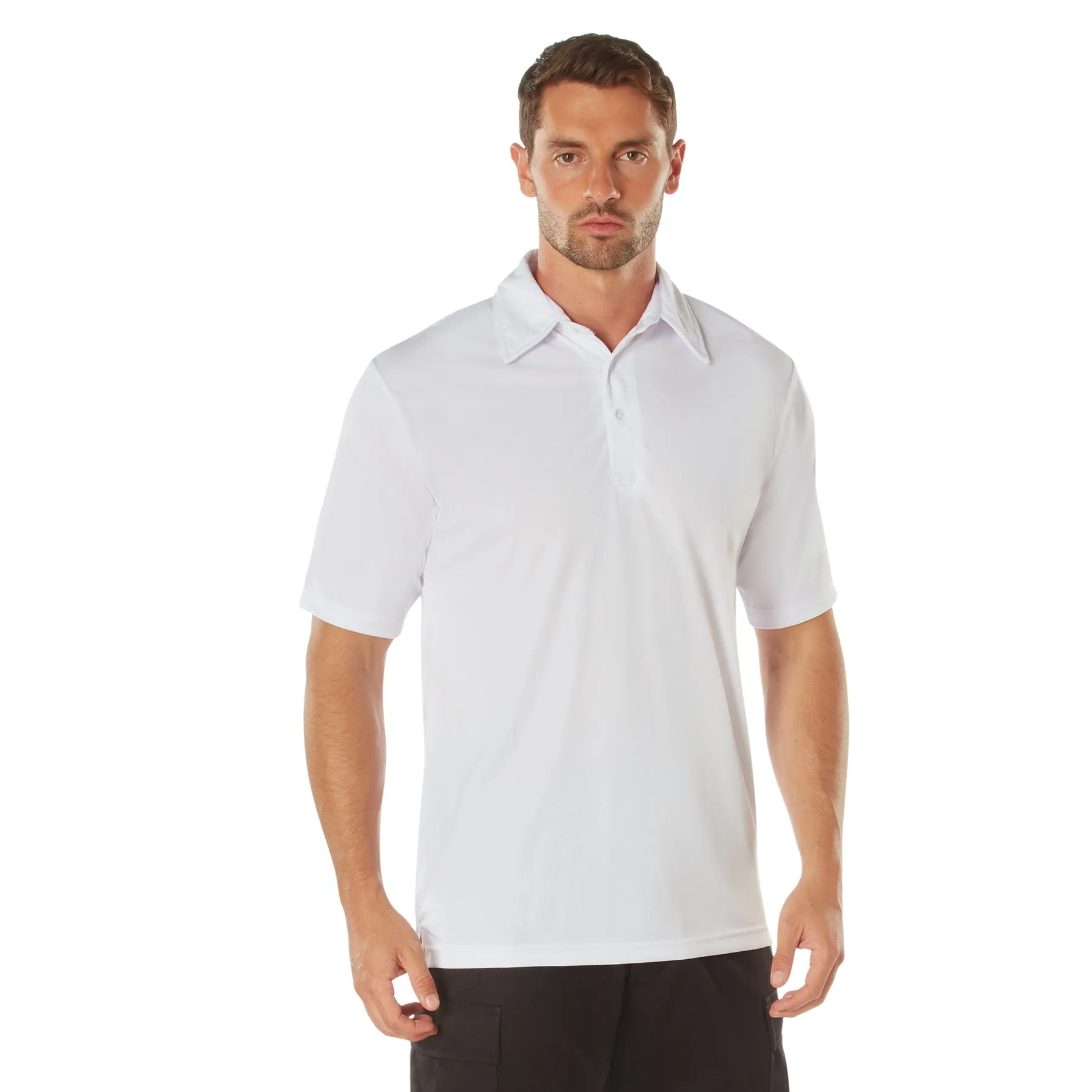 Rothco Moisture Wicking Security Polo Shirt / White