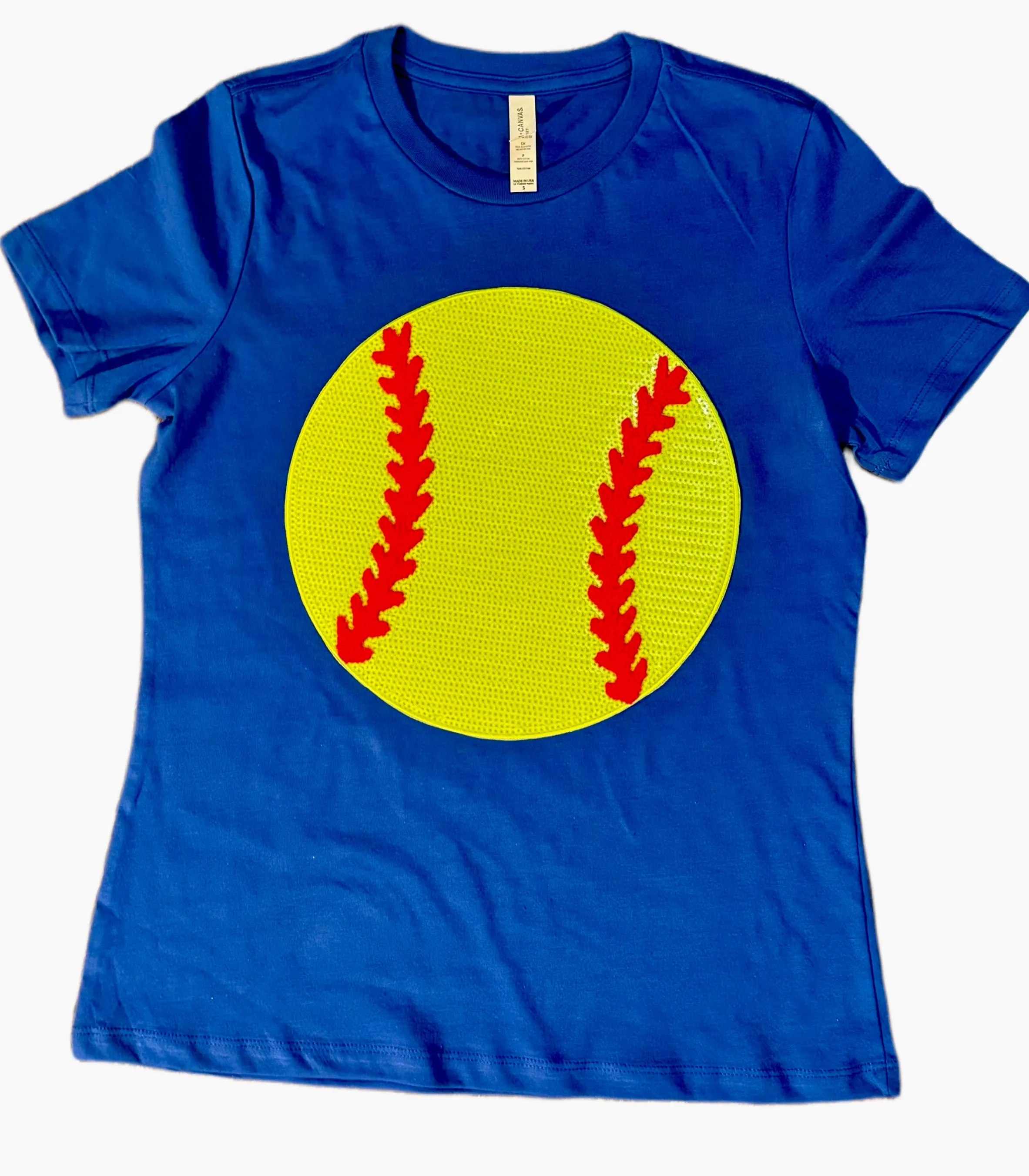 Sequin Softball Tees