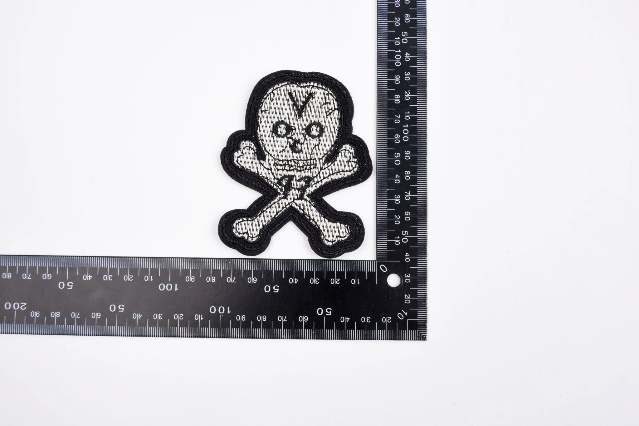 Skeleton High-quality Patch  (2 Pieces Pack)  Sew on,   Embroidered patches.