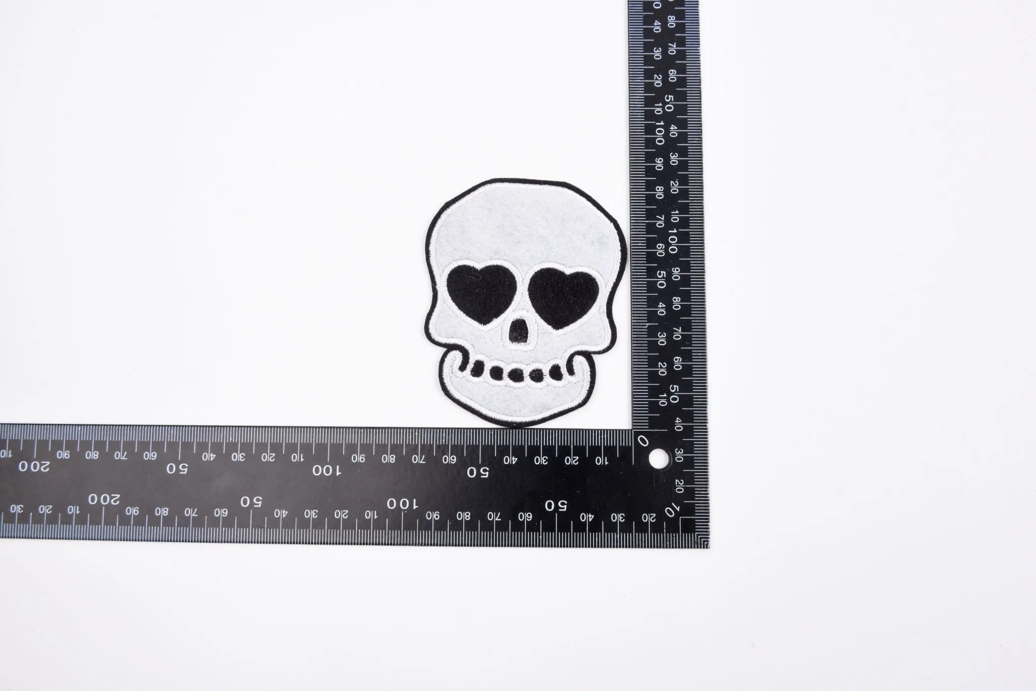 Skeleton High-quality Patch  (2 Pieces Pack)  Sew on,   Embroidered patches.