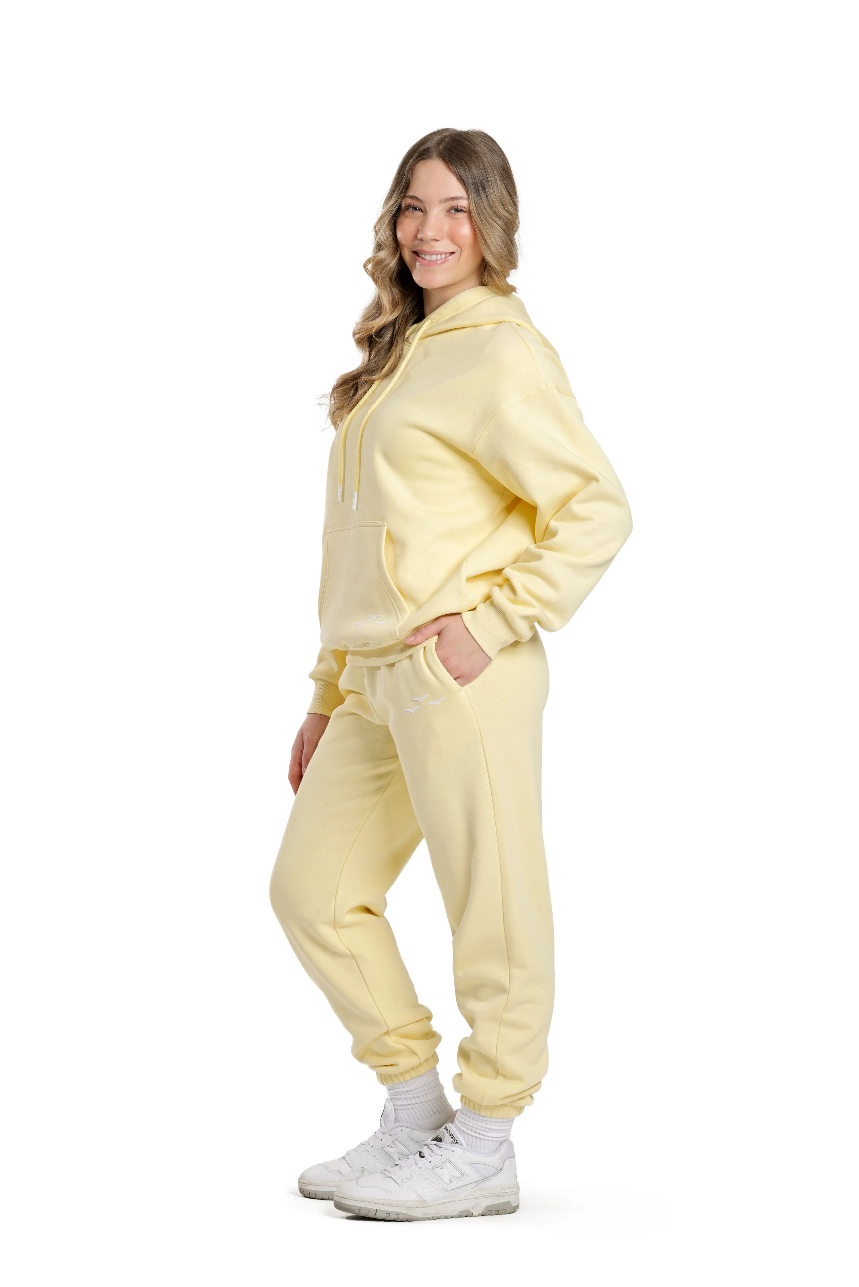 Women's tracksuit in banana yellow